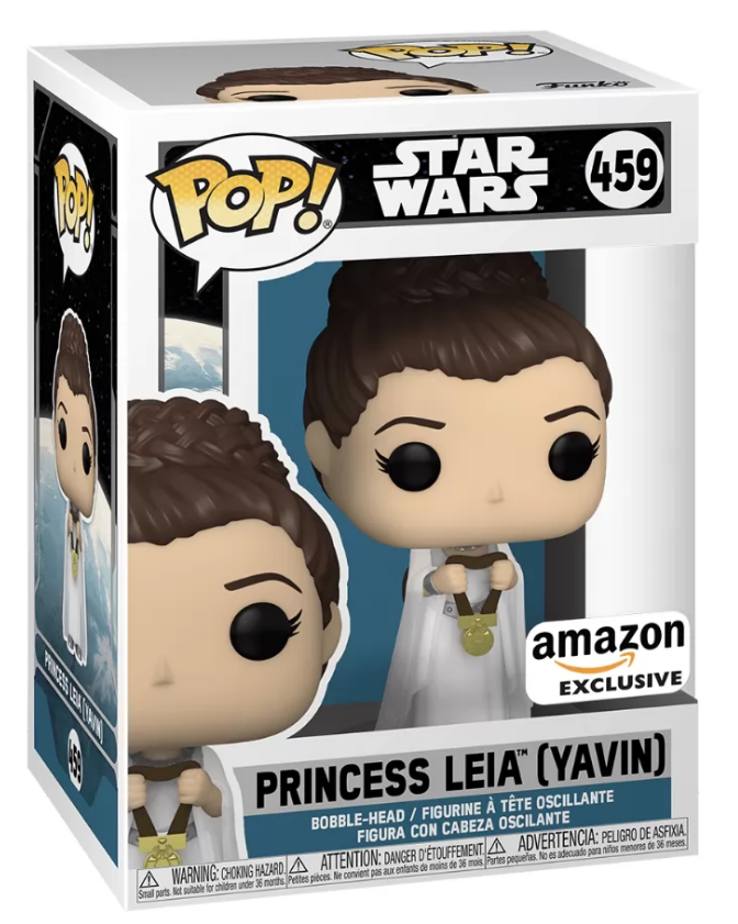 *PRÉ RESERVA* Funko POP! Star Wars - Princess Leia Yavin Amazon Exclusive - 459