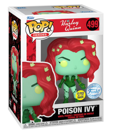 *PRÉ RESERVA* Funko POP! Heroes: HARLEY QUINN ANIMATED SERIES - Poison Ivy - Exclusive GITD - 499