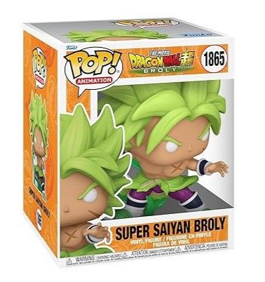 *PRÉ RESERVA* Funko Pop! Dragon Ball Super Broly - 6'' Super Saiyan Broly - 1865