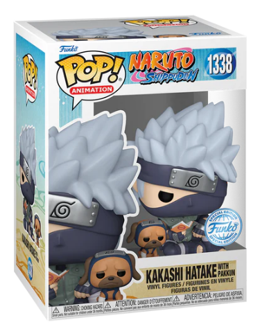 *PRÉ RESERVA* Funko POP! Naruto Shippuden Kakashi Hatake with Pakkun Special Edition