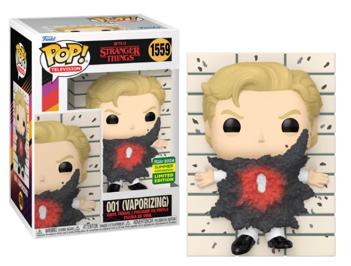 *PRÉ RESERVA* Funko POP! Stranger Things - 001 (Vaporizing) (2024 Summer Convention Limited Edition)