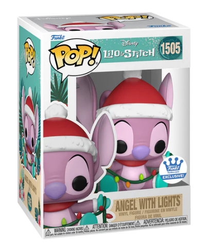 *PRÉ RESERVA* Funko Pop! Disney Lilo & Stitch - Angel With Lights - 1505