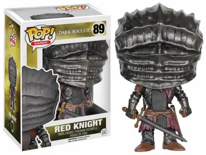 Funko POP Games: Dark Souls - Red Knight - 89 *CAIXA COM POUCO DANO*