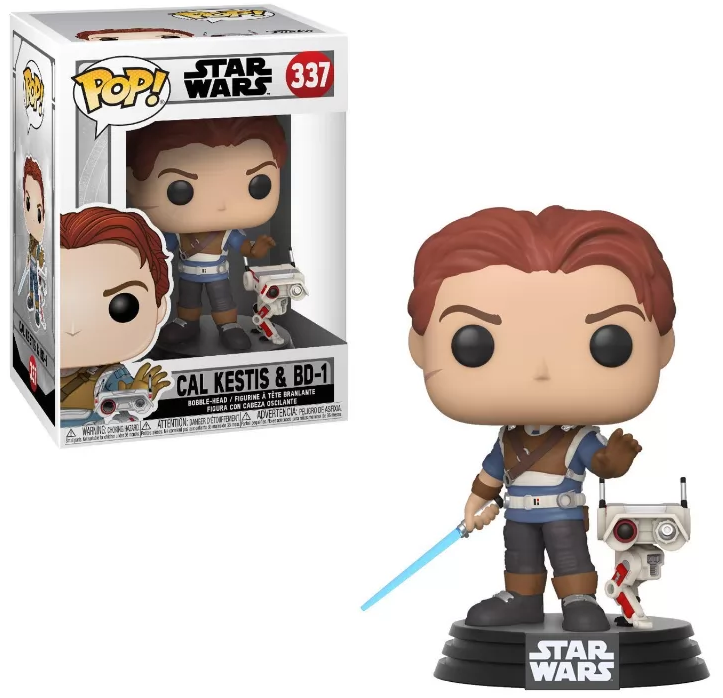 *PRÉ RESERVA* Funko POP! Star Wars - Cal Kestis & BD-1 - 337