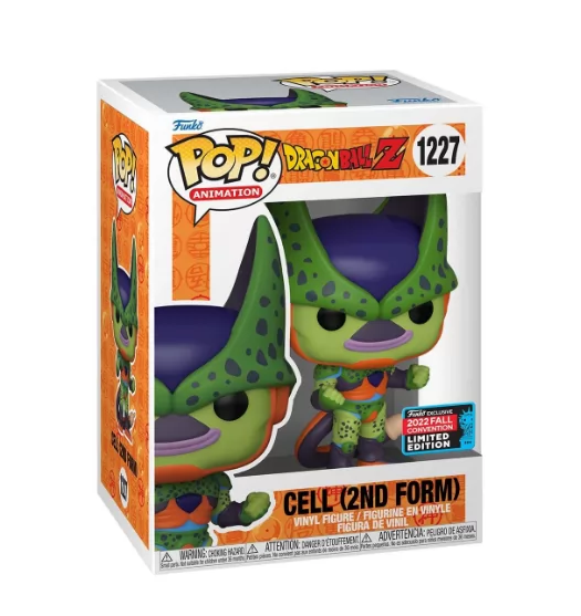 *PRÉ RESERVA* Funko POP! Animation: Dragon Ball Z - Cell 2nd Form 2022 Fall Convention Limited Edition - 1227