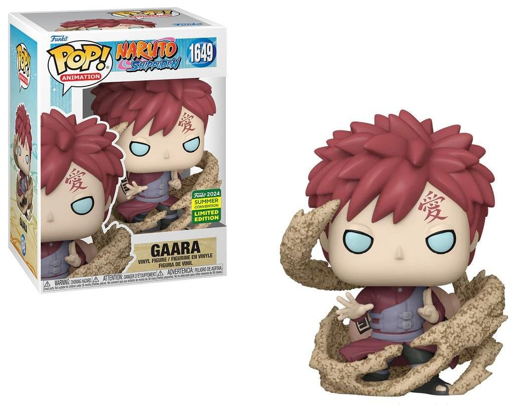 *PRÉ RESERVA* Funko POP! Naruto Shippuden - Gaara (2024 Summer Convention Limited Edition) #1649