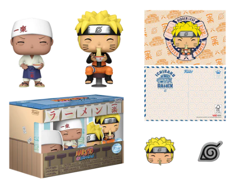 *PRÉ RESERVA* Funko POP! Animation Naruto Shippuden Collector Box Teuchi Naruto Uzumaki Exclusive