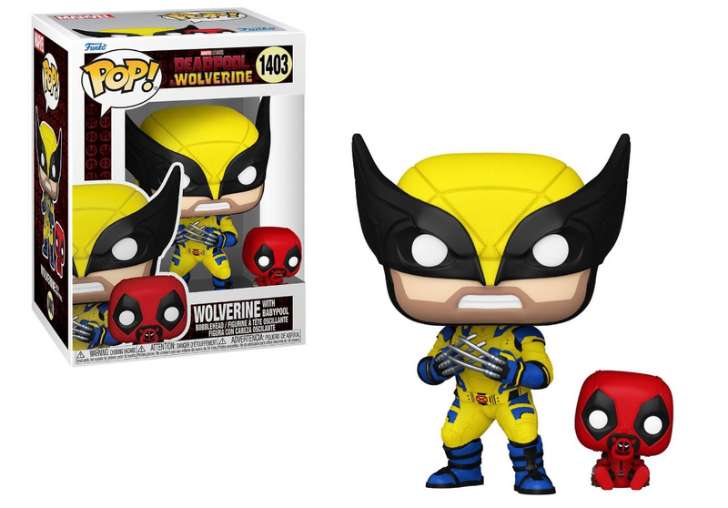 *PRÉ RESERVA* Funko POP! Marvel - Wolverine with Babypool