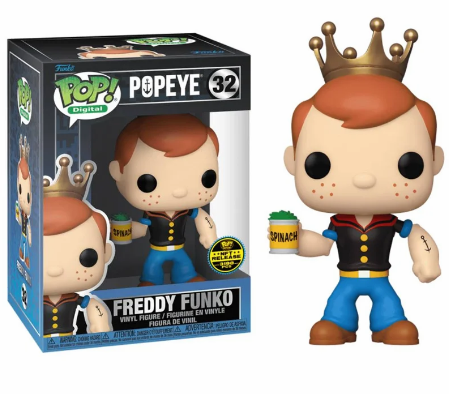 Funko POP! Digital NFT Television - Popeye Freddy Funko 3198 Pcs - 32