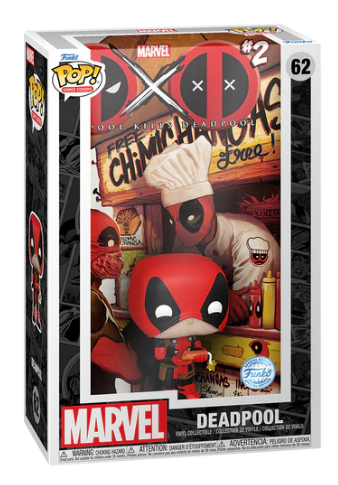 *PRÉ RESERVA* Funko Pop Comic Covers Marvel - Deadpool Kills Deadpool - 62