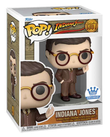 *PRÉ RESERVA* Funko POP! Movies: PROFESSOR INDIANA JONES - Funko Exclusive - 1357