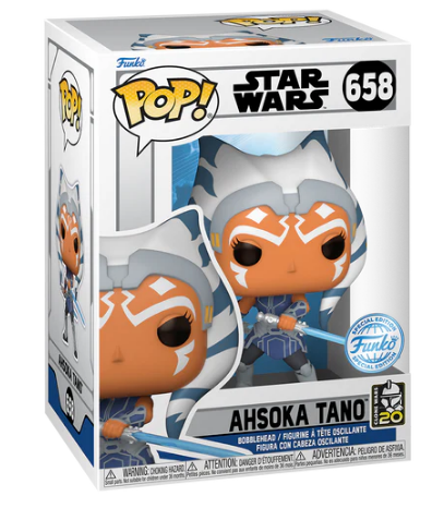 *PRÉ RESERVA* Funko POP! Star Wars - Ahsoka Tano - Exclusive - 658