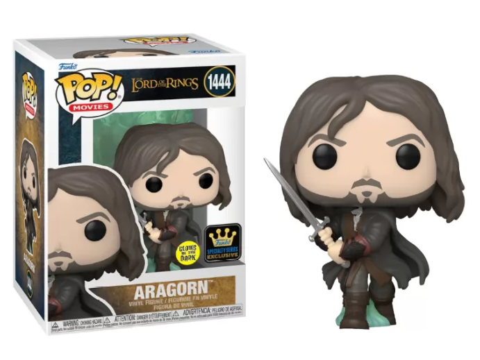 *PRÉ RESERVA* Funko POP! Lord of The Rings - Aragorn - Special Edition GITD