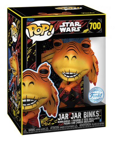 *PRÉ RESERVA* Funko Pop! Star Wars Episode I - The Phantom Menace - Jar Jar Binks with Booma Balls 25th Anniversary Retro Series