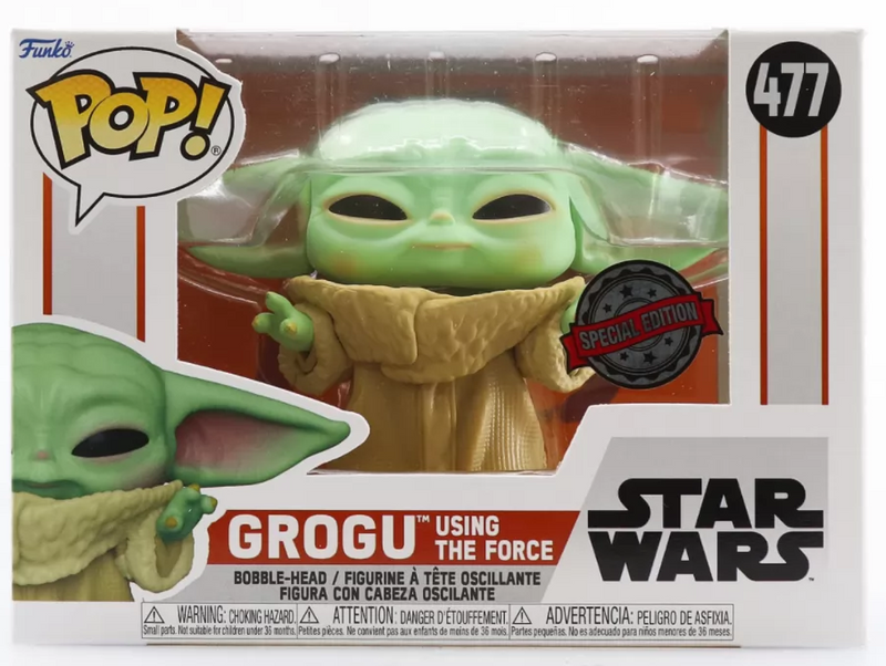 *PRÉ RESERVA* Funko POP! Star Wars -  Grogu Using The Force Special Edition - 477