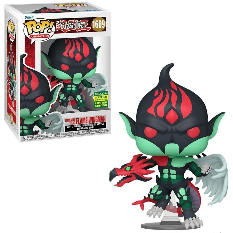 *PRÉ RESERVA* Funko POP! Yu-Gi-Oh! - Elemental Hero Flame Wingman (2024 Summer Convention Limited Edition)