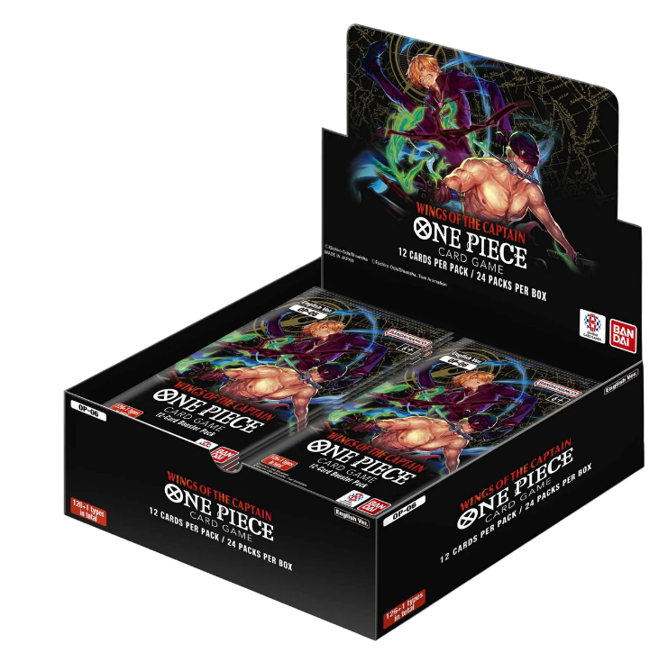 *PRÉ RESERVA* One Piece Card Game - Wings of the Captain OP06 Booster Display (24 Packs) - EN