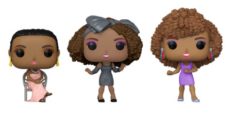 *PRÉ RESERVA* Funko Pop! Icons Whitney Houston Diamond Exclusive 3 Pack