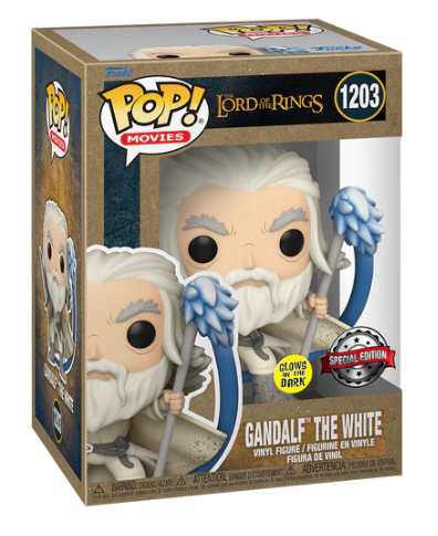 *PRÉ RESERVA* Funko POP! Lord of The Rings Gandalf The White Special Edition GITD