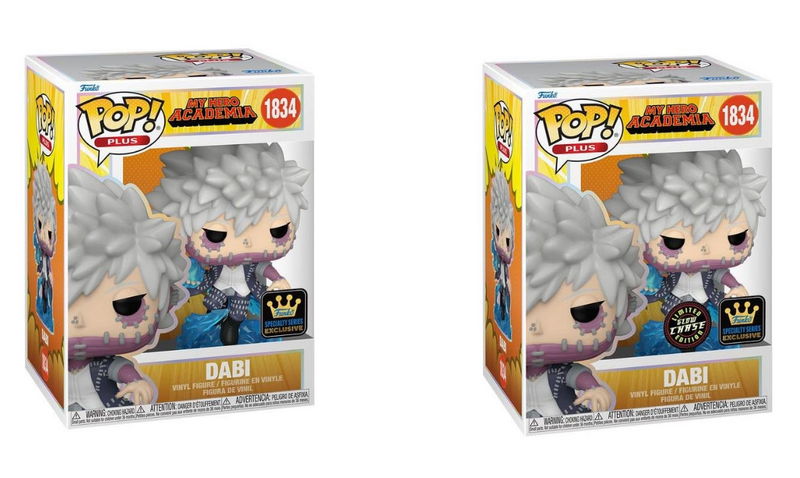 *PRÉ RESERVA* Funko POP! Bundle of 2: My Hero Academia - Dabi - 1834 Chase