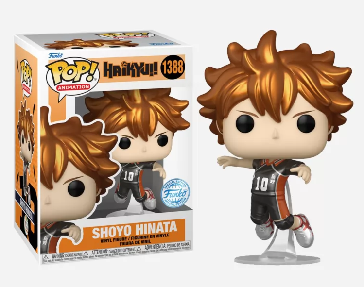 *PRÉ RESERVA* Funko POP! Haikyu - Shoyo Hinata (Metallic) (Funko Special Edition)