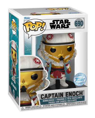 *PRÉ RESERVA* Funko POP! Star Wars - Captain Enoch Special Edition - 690