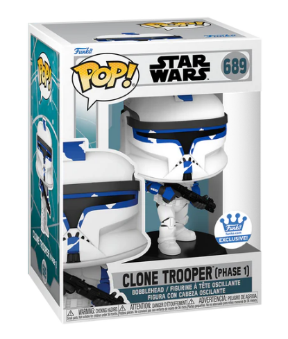 *PRÉ RESERVA* Funko Pop! Star Wars – Clone Trooper (Phase 1) - 689