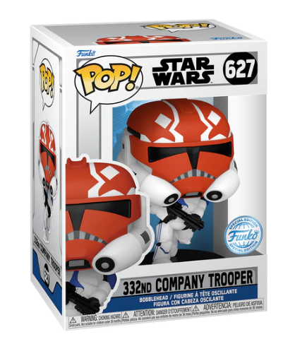 *PRÉ RESERVA* Funko POP! Star Wars: The Clone Wars - 332nd Company Trooper - Exclusive - 627