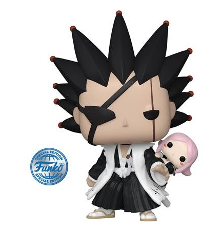 *PRÉ RESERVA* Funko POP! Animation: Bleach - Kenpachi Zaraki with Yachiru Kusajishi - 1730 - Special Edition Sticker