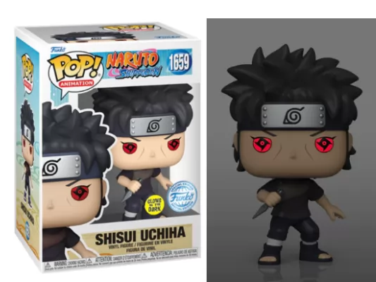 *PRÉ RESERVA* Funko POP! Naruto Shippuden - Shisui Uchiha (Glows in the Dark) #1659