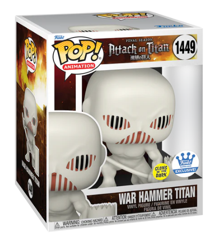 *PRÉ RESERVA* Funko POP! Animation: Attack On Titan - War Hammer Titan - 6" - Funko Exclusive - 1449