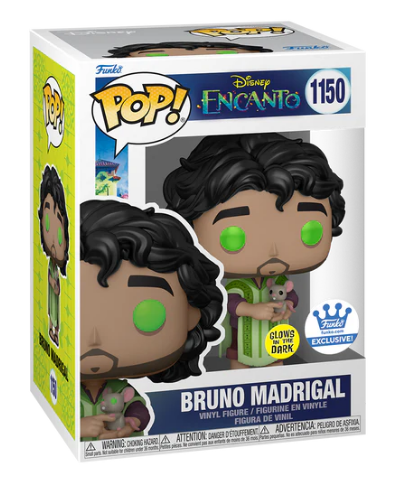 *PRÉ RESERVA* Funko POP! Disney: Encanto - Bruno Madrigal - GITD - Exclusive - 1150