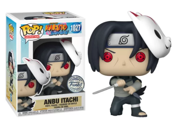 *PRÉ RESERVA* Funko POP! Animation: Naruto Shippuden - Anbu Itachi Chase - 1027 (1+1 Pack)