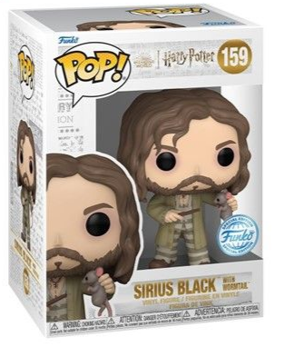 *PRÉ RESERVA* Funko Pop! Harry Potter - Sirius Black with Wormtail - 159