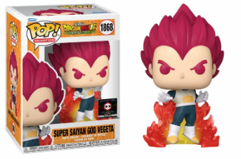 *PRÉ RESERVA* Funko Pop! Dragon Ball Super Broly - Super Saiyan God Vegeta - 1868 *Special Edition Sticker*