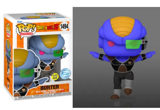 *PRÉ RESERVA* Funko POP! Animation: Dragon Ball Z - Burter (Glows in the Dark) (Funko Special Edition) - 1494