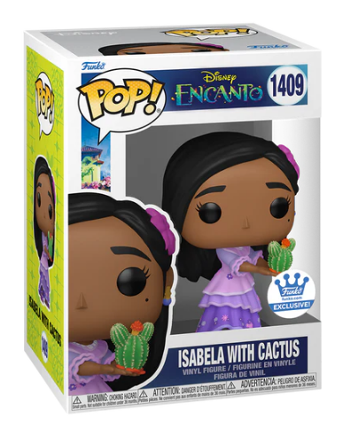 *PRÉ RESERVA* Funko POP! Disney: Encanto - ISABELA WITH CACTUS - Funko Exclusive - 1409