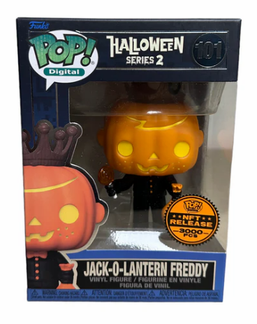 Funko POP! Digital Jack-O-Lantern NFT Release Exclusive LE 3000 PCS