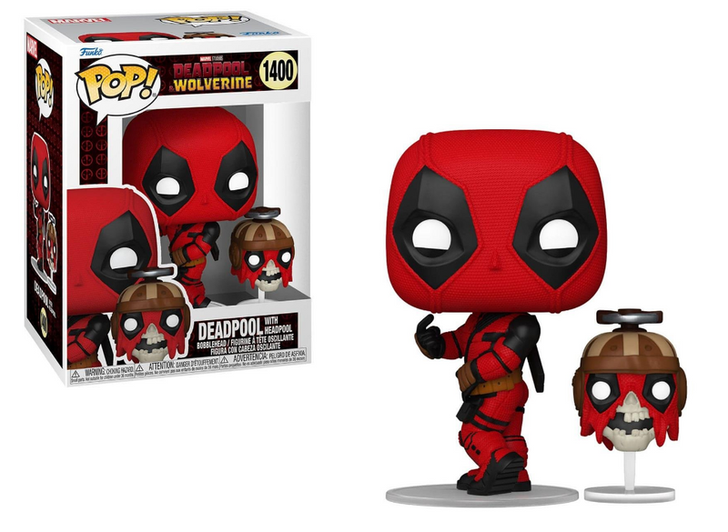 *PRÉ RESERVA* Funko POP! Marvel - Deadpool with Headpool