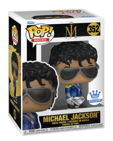 *PRÉ RESERVA* Funko Pop! Rocks: Michael Jackson - Michael Jackson 1984 Grammys Diamond Glitter - 352