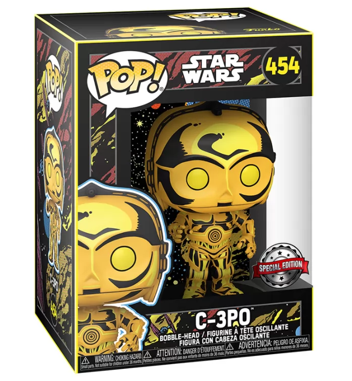 *PRÉ RESERVA* Funko POP! Star Wars - Retro - C-3PO Special Edition - 454