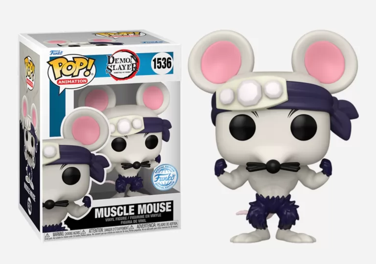 *PRÉ RESERVA* Funko POP! Animation: Demon Slayer - Muscle Mouse - Exclusive - 1536