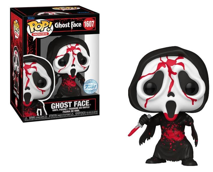 *PRÉ RESERVA* Funko POP! Movies: Scream - Ghost Face Bloody - Exclusive - 1607