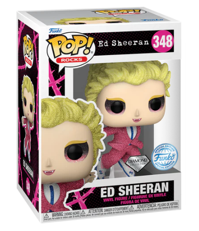 *PRÉ RESERVA* Funko POP! Rocks - Ed Sheeran Vampire Bad Habits Diamond - 348