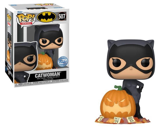 *PRÉ RESERVA* Funko POP! DC Heroes - Catwoman with Pumpkin #507