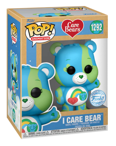 *PRÉ RESERVA* Funko POP! Animation: Care Bears - I Care Bear - Exclusive - 1292