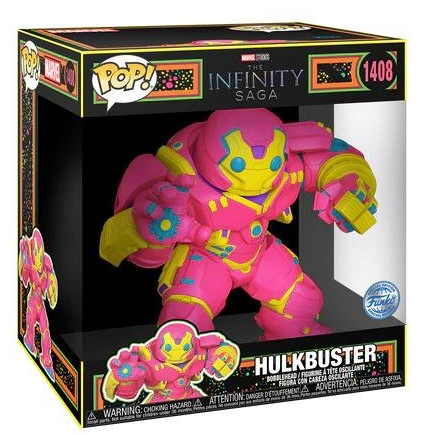 *PRÉ RESERVA* Funko POP! Marvel: Infinity Saga - Hulkbuster (Black Light)