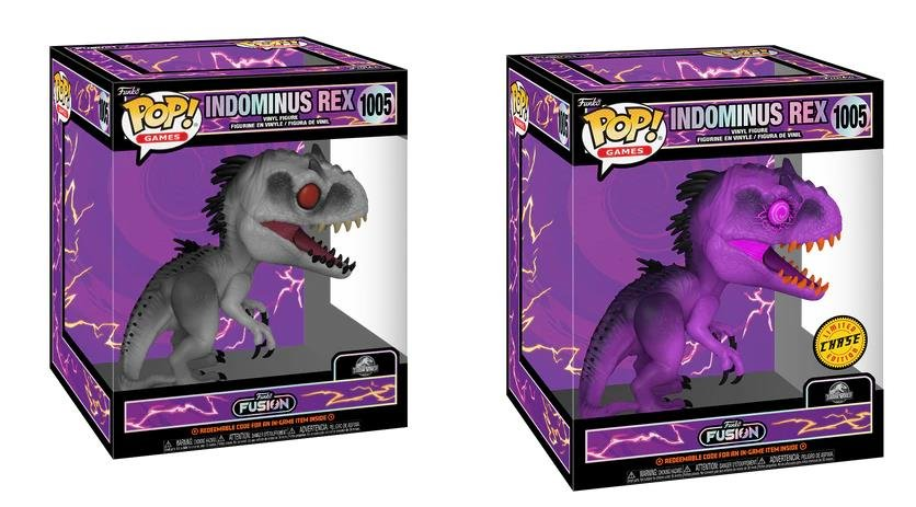 *PRÉ RESERVA* Funko POP! Bundle of 2: Fusion Jurassic Park - Indominus Rex #1005 & Chase Supersized