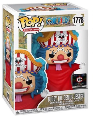 *PRÉ RESERVA* Funko POP One Piece - Buggy The Genius Jester - 1778 * Special Edition Sticker *