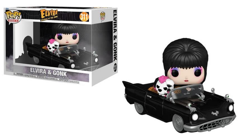 *PRÉ RESERVA* Funko POP! Rides: Elvira - Elvira e Gonk